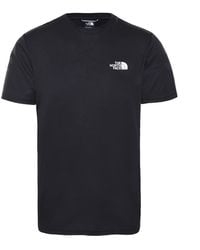 The North Face - Reaxion Red Box T-shirt Tnf Black-tnf White M - Lyst