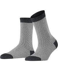 FALKE - Light Remix W SO Baumwolle Lyocell Gemustert 1 Paar Socken - Lyst