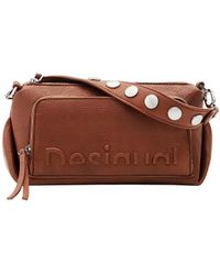 Desigual - Midsize Half-Logo Crossbody Bag - Lyst