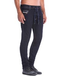 DIESEL - Krooley-ne 600v Sweat Jeans Blue 26/32 - Lyst