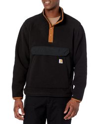 Carhartt - Mens Relaxed Fit Pullover Fleece Jacket - Lyst