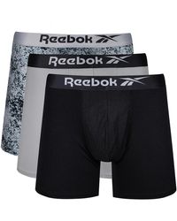 Reebok - Boxer Shorts Waistband And Moisture Regulating-pack Of 3 - Lyst