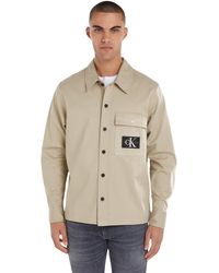 Calvin Klein - Jeans Hemd Utility Shirt Langarm - Lyst