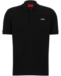 HUGO - Poloshirt Baumwolle DONOS222 - Lyst