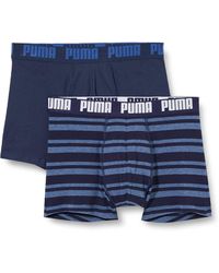 PUMA - Heritage Stripe Boxers - Lyst