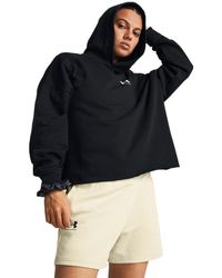 Under Armour - Rival Terry Oversized Hoodie, - Lyst