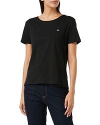 Tommy Hilfiger - Tommy Jeans Tjw Slim Jersey V Neck T-shirt - Lyst