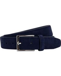 Hackett - Suede Feather Edge Belt - Lyst