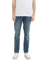Tom Tailor - Tapered Regular Jeans mit Stretch - Lyst