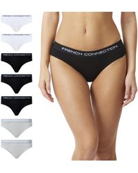 French Connection - 's Underwear Briefs – Pack Of 7 – Cotton Underwear Knickers For – Soft And - Lyst