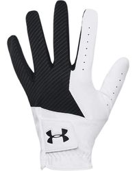 Under Armour Synthetisch S Full Finger Gloves Ua Medal Golf Glove in het Zwart voor heren Heren Accessoires voor voor Handschoenen 
