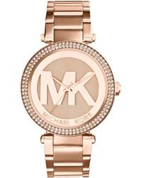Michael Kors - Analog Quartz Watch With Stainless Steel Strap Mk5865 - Lyst