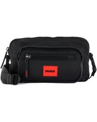 HUGO - Ethon 2.0 N Crossbody Bag Black - Lyst