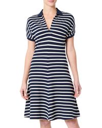 Tommy Hilfiger - Lyocell Open-nk F&f Polo Jurk Ww0ww44513 - Lyst