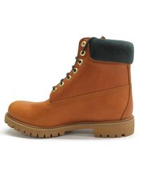 Timberland - S 6 Inch Premium Wp Full Grain Leather Medium Brown Boots 11 Uk - Lyst