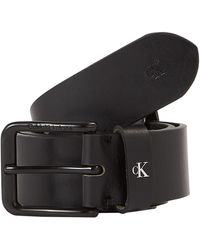 Calvin Klein - Belt 4.0 Cm Leather - Lyst