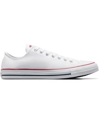 Converse - Chuck Taylor Core Lea Ox, Zapatillas de Cuero Unisex - Lyst