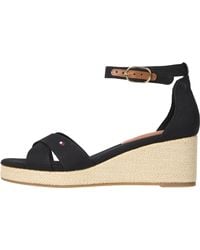 Tommy Hilfiger - Flag Criss-cros Mid Wedge Espad Espadrilles - Lyst