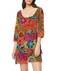 155cm x 92cm Asciugamano Desigual Telo Mare Towel Tropical 19sabw05