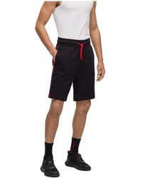 HUGO - Sporty Logo Loungewear Short - Lyst