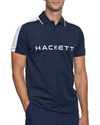 Hackett - Hackett Hm563199 Short Sleeve Polo 3XL - Lyst