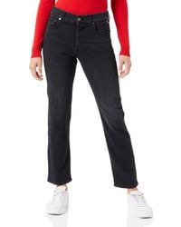 Replay - Women's Jeans Maijke Straight Straight Fit Made Of Comfort Denim - Lyst