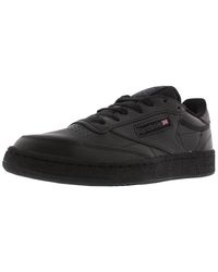 Reebok Leather Club C 85 So Fashion Sneaker in Black for Men - Save 6% - Lyst