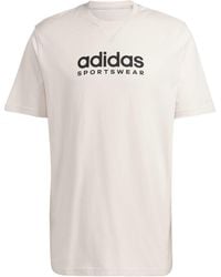 adidas - T-shirt Merk Model M All Szn G T - Lyst