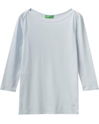 Benetton - Jersey M/l 3ga2e16a1 T-shirt - Lyst
