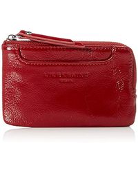 Liebeskind Berlin Glossy SLG-Pablita Wallet Medium Geldbörse, Rot (Dahlia Red)