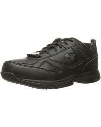 Skechers - Work Dighton Black Synthetic/leather 11 - Lyst