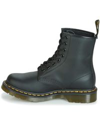 Dr. Martens - , Jadon 8-eye Leather Platform Boot For And , Black Polished Smooth, 8 Us /7 Us - Lyst