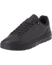 Tommy Hilfiger - Hombre Sneaker Suela Cupsole Modern Iconic Court Cup Leather Zapatillas - Lyst