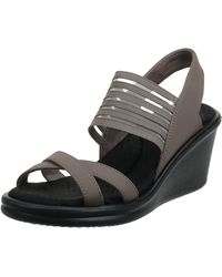 Skechers Wedge sandals for Women - Up to 22% off at Lyst.co.uk