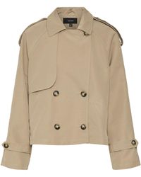 Vero Moda - Vmchloe Noos Short Trench Coat - Lyst