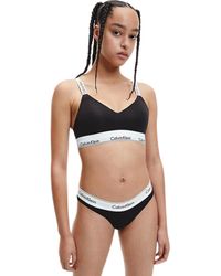 Calvin Klein - Lght Lined Bralette - Lyst