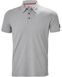 Helly Hansen - Helly-hansen Workwear Kensington Tech Polos Lightweight Breathable Short Sleeve High Mobility Polo Shirts - Lyst