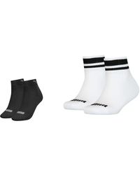 PUMA - Socken Schwarz 42 Socken Weiß 42 - Lyst