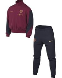 Nike - Trainingspak Fcb M Nk Df Strk Trk Suit K - Lyst