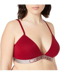 Calvin Klein - Adult Lght Lined Triangle Bra - Lyst