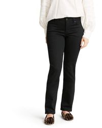 signature curvy straight jeans