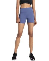 PUMA - Shorts Ajustados De Tiro Alto Cloudspun Para Mujer, Sport, Azul Crystal - Lyst