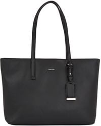 Calvin Klein - Borsa Tote Bag Shopper Media - Lyst