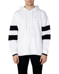 Tommy Hilfiger - Hoodie TJM OVZ College 85 Oversized Fit Weiss - Lyst