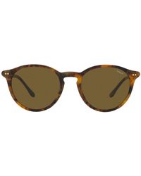 Polo Ralph Lauren - S Ph4193 Round Sunglasses - Lyst