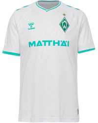 Hummel - SV Werder Bremen Trikot Away 2023/2024 weiß/hellblau - Lyst