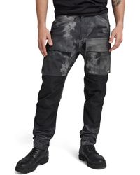 G-Star RAW - Pantalones 3D Regular Tapered Cargo Para Hombre - Lyst