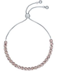 Ted Baker - Melrah Crystal Adjustable Tennis Bracelet For - Lyst