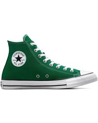Converse - Chuck Taylor All Star HI Amazon Green - Lyst