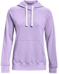 Under Armour - S Rival Fleece Pull-over Hoodie - Lyst